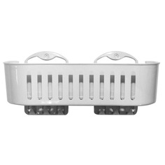 Полка для ванной Грация прямая белая EK-513 1204153 No Brand