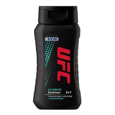 Гель для душа UFC EXXE Ultimate freshness Тонизирующий Промо 2 в 1 ментол 400 мл