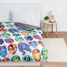 Пододеяльник детский «Мстители», 143х215 см, 100 % хлопок, поплин Marvel