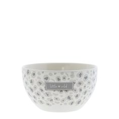 Пиала White/Leopard little wild black Мята