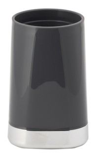 Стакан для зубных щеток Swensa Gloss серый
