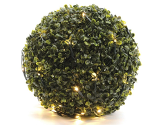 Электрогирлянда СЕТКА-ШАР, 60 тёплых белых LED-огней, 35 см, зелёный провод, KAEMINGK Intex