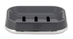 Мыльница Swensa Gloss серая