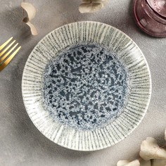 Тарелка пирожковая Iris Blue, d=17 см No Brand