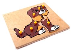 Пазл !Available Игровое пособие Собака 1008