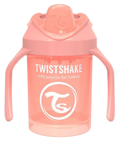Поильник Twistshake Mini Cup Пастельный персиковый Pastel Peach 230 мл
