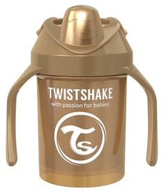 Поильник Twistshake Mini Cup Жемчужный медный Pearl Copper 230 мл