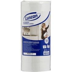 Салфетки Luscan универсальные в рулоне 22х23см 40 г/кв.м 70 штук в рулоне, 522382
