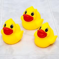 Игрушки для ванной Крошка Я Уточки, 3 шт, малышей