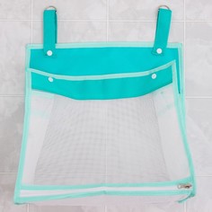 Игрушки для ванной Крошка Я голубой, 36х36х1,5 см, полиэстер