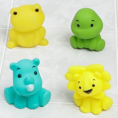 Игрушки для ванной Крошка Я Улыбашки, 4 шт, малышей