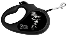 Поводок-рулетка Collar WAUDOG R-LEASH Джокер 5 м размер M черный