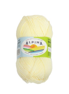 Пряжа Alpina Baby super soft, 50% хлопок, 50% бамбук, 10х50 г, 150+-10 м