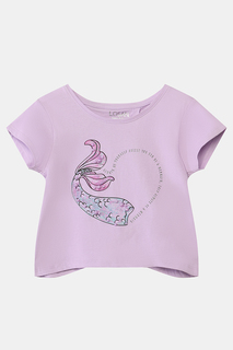 Футболка детская Losan 014-1206AL цв.лиловый р.168