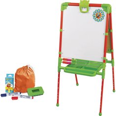 Мольберт растущий InHome МИ2, для детей от 3 лет, оранжевый