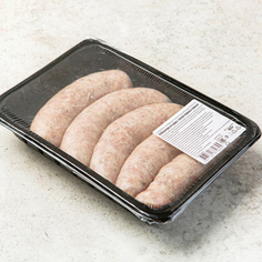 Колбаски-гриль из курицы с зеленой паприкой и оливками охлажденные 460 г No Brand