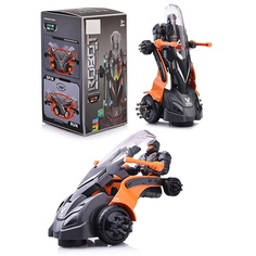Игрушечная машинка Oubaoloon 15х14х25 см, произвольное движение, свет, звук, на батарейках