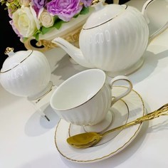 Чайный сервиз 14пр. КАРМЕН в подарочной упаковке Фарфор 205-053 118-205-053 Lenardi