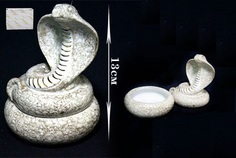 Шкатулка Змея 13см. в подарочной упаковке Фарфор 107-096 118-107-096 Lenardi