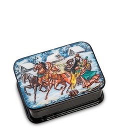 Шкатулка "Тройка" Кузина ШК-55/ 09 113-401836 Народные промыслы