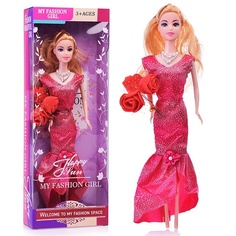 Кукла с аксессуарами, в коробке No Brand