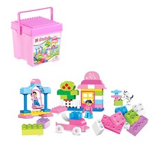 Конструктор KIDS HOME TOYS Модные девчонки, 60 деталей