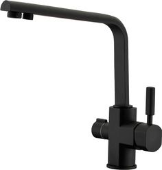 Kaiser Смеситель KAISER Decor 40144-9 черный матовый для кухонной мойки под фильтр
