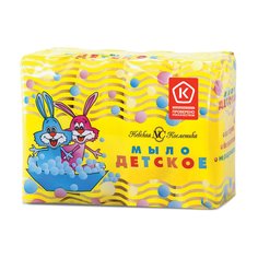 Мыло детское Невская Косметика 4 штуки по 100 г Ушастый нянь