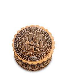 Шкатулка Москва мал. (береста) BST-125/ 2 113-706992 Art East