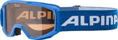 Очки Горнолыжные Alpina 2021-22 Piney Blue/Orange S2