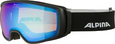 Очки Горнолыжные Alpina 2021-22 Doulbe Jack Q-Lite Black/Blue S2