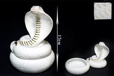 Шкатулка Змея 17см. в подарочной упаковке Фарфор 107-093 118-107-093 Lenardi