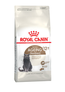 Сухой корм ROYAL CANIN для кастрированных кошек и котов старше 12 лет, 0,4 кг, 4 шт