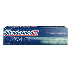 Зубная паста Blend-a-med 3D White Нежная мята 100 мл