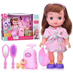 Кукла с аксессуарами, в коробке No Brand