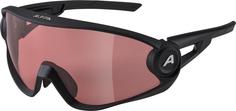 Очки Горнолыжные Alpina 2022 5W1Ng Q Black Matt Quattroflex Blue Mirror Cat.3 Hydrophobic