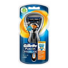 Бритвенный станок Gillette Fusion ProGlide Power Silver со сменной кассетой, пять лезвий