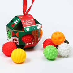 Игрушки для ванной Крошка Я подарочный, Сказочный, шар, 7 шт