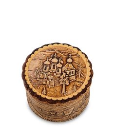 Шкатулка Купола мал. (береста) BST-120/ 1 113-706872 Art East