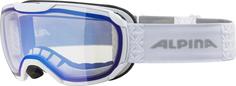 Очки Горнолыжные Alpina 2021-22 Pheos S V White/Blue S1-2