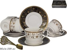 Чайный сервиз 18пр. в подарочной упаковке 133-122 118-133-122 Lenardi