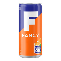 Газированный напиток Fancy апельсин сильногазированный 0,33 л