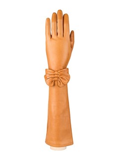 Перчатки женские Eleganzza F-IS0075 оранжевые 6.5