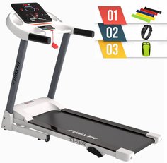 Беговая дорожка UNIXFIT ST-630R White + набор для фитнеса