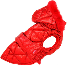 Попона для собак For My Dogs красный металлик FW1130-2021 12