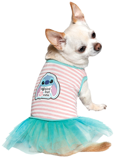 Платье для собак Disney Stitch Mint, 25 см, S