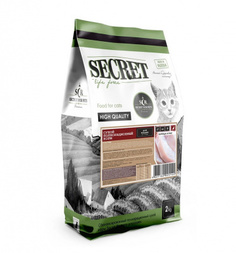 Сухой корм для кошек Secret For Pets с цыпленком и рисом, 2 кг