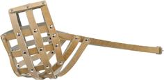 Намордник ZooExpress, №4, бежевый, 12х36х40 см