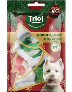 Лакомство для собак Triol New Year Подарочная гирлянда, 42 г