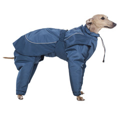 Комбинезон ZooExpress DogVille 53643д, с попоной, светоотраж. кант, однотонный, зима